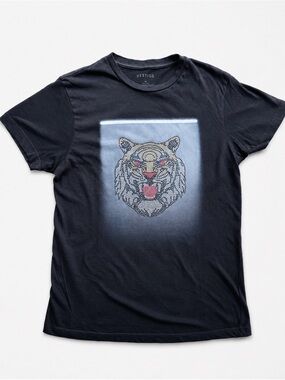 Reworked VESTIGE Tiger Graphic T-Shirt – One-of-a-Kind by Tropicália